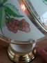 Продавам интересна ,стилна и старинна,настолна лампа-1997 .Работеща.Пали се с докосване(тъч скрийн)., снимка 7