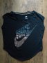 Nike Women's Signal Metallic T-Shirt - страхотна дамска тениска КАТО НОВ, снимка 3