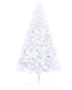 Изкуствена коледна елха - бяла -120см, снимка 1