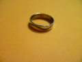 Сребърен пръстен - халка, снимка 2