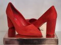 Червени дамски обувки на ток модел: 3191-2 Red, снимка 1