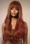 Нова Вълниста Перука В Меден Цвят, снимка 4