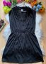 Тънка черна рокля Веро Мода, снимка 1 - Рокли - 41592621