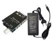 Ново Захранване за усилвател 2 по 100 W Клас D 24 V 4 A мощност AC DC Adapter преобразувател, снимка 13