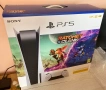 Игра + Sony PlayStation 5 PS5 Сони Плейстейшън 5 Disc Edition, снимка 1