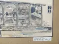 Картина с рисунка на стара кръчма, снимка 4