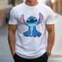 Нова мъжка тениска с героя Стич (Stitch), снимка 2