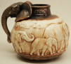 Керамична ваза Слон, снимка 4