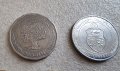 Монети. Тунис . 2, 1 и 1/2 динар, 10, 20, 50 ,100, 5 милима. 8 бройки., снимка 11