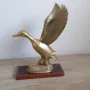 Бронзова фигура на патица, снимка 6