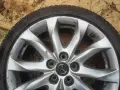 18 цола Джанта 5х114,3 Mazda 3 et50 7J Pirelli 215/45/18 , снимка 3