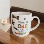 5466 Подаръчен комплект за татко Чаша с лъжичка и капаче Thank you Dad, снимка 4