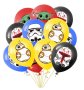 Междузвездни войни Йода Yoda Star Wars Обикновен надуваем латекс латексов балон парти хелий, снимка 1 - Други - 41607938