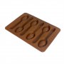 2466 Силиконова форма за шоколадови лъжички, снимка 4