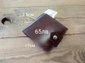 Ръчно изработен мъжки кожен портфейл , снимка 12