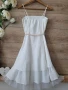 Бяла лятна рокля ICHI памучна материя , снимка 5