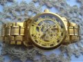 Автоматичен часовник MCE GOLD SKELETON, снимка 3