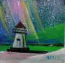 Коледни ръчно рисувани картини- миниатюри , снимка 5
