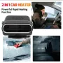 Вентилатор печка за кола 2в1 150W , размръзяване на прозореца, снимка 2