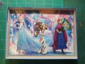 Сглобен и залепен пъзел замръзналото кралство, снимка 2