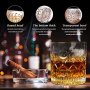 Нов D&H Whiskey комлект от 4 чаши/Скоч Коняк Уиски/Подарък луксозен сервиз, снимка 5