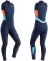 Нов дамски дълъг неопренов костюм без ръкави плувен костюм водни спортове, снимка 1 - Други - 41190935
