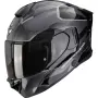 Мото каска SCORPION EXO-530 Slip Gray/Black 2026 ,вградени очила, снимка 1