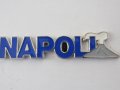 Метален ключодържател от Неапол, Италия, снимка 2