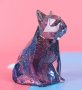 3d Геометрично куче френски Булдог силиконов молд декорация фондан шоколад гипс смола свещ сапун, снимка 4