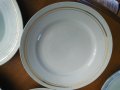 4 бр. чинии за основно, български порцелан - Разград, снимка 2