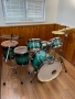 Продавам Pearl Export EXA Teal Blue Ash- Limited Edition барабани, снимка 1
