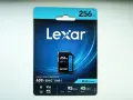 4K V30 Карта памет Lexar High Performance 256 GB 633x SDXC SD Card UHS 1 U3, снимка 1