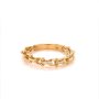 Златен дамски пръстен Tiffany 3,17гр. размер:57 14кр. проба:585 модел:16925-5, снимка 1 - Пръстени - 41179863