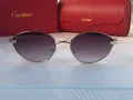 Cartier 2024  дамски слънчеви очила елипса кръгли овални, снимка 14