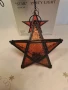 коледна витражна стъклена звезда фенер   26/2, снимка 2