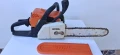 Бензинова резачка НОМЕР 11. STIHL MS 170. 30 см дъска за рязане. Проверена. РАБОТЕЩА..., снимка 7