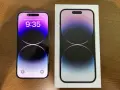 Смартфон Apple iPhone 14 Pro, 256 GB, Deep Purple - Като нов, снимка 1
