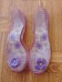 Подарявам!Детски летни силиконови обувчици в лилаво 33/34 номер, снимка 1 - Детски обувки - 44325006