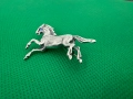 Сребърна брошка на кон / нова. №7439, снимка 3