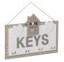 Кутия за ключове, дървена поставка за стена, 20*14см.