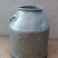 стар алуминиев гюм за мляко, 30 литра , снимка 6 - Антикварни и старинни предмети - 44529675
