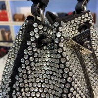 Дамска чанта Prada с камъни, 5 цвята , снимка 8 - Чанти - 40504978