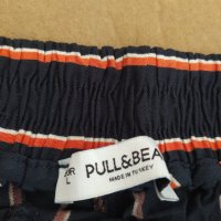 Pull and bear шорти, с коланче и ластик, L размер, нови, снимка 4 - Къси панталони и бермуди - 35762359
