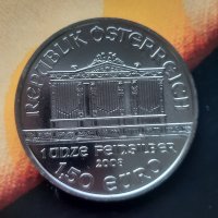 Инвестиционна сребърна монета 1 унция 1½ Euro Vienna Philharmonic, снимка 3 - Нумизматика и бонистика - 41653106