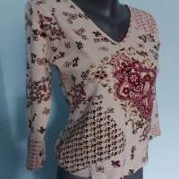 4 броя / Еластична брандова блуза с дълъг ръкав / хипоалергична материя / голям размер , снимка 3 - Блузи с дълъг ръкав и пуловери - 36022132
