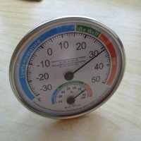 Голям механичен термометър с хигрометър , снимка 6 - Други стоки за дома - 42572714