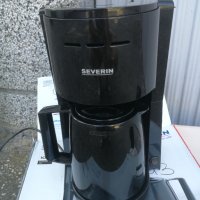 Кафемашина с две термокани Severin Филтърна кафе машина за шварц кафе, снимка 4 - Кафемашини - 41976672