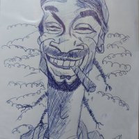 Рисунка с химикал Снууп Дог Snoop Dogg, снимка 1 - Картини - 41842437