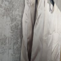 Бежово сатен блуза с подплънки , снимка 10 - Тениски - 40399478