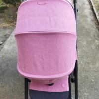 Детска количка 2 в 1 Cybex Balios S Lux Blk Magnolia Pink, снимка 8 - Детски колички - 42430094